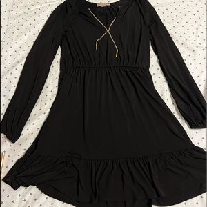 Black and gold Michael Kors dress